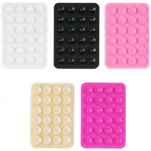 5-Piece Silicone Phone Grip Set