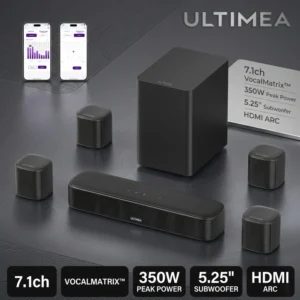 350W 7.1ch Virtual Surround Soundbar