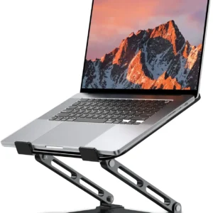 Adjustable Metal Laptop Stand Foldable & Ventilated